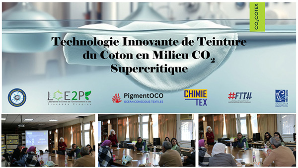 Lancement du projet « Technologie Innovante de Teinture du Coton en Milieu CO2 Supercritique » soutenu par Neotex Monastir Technopark